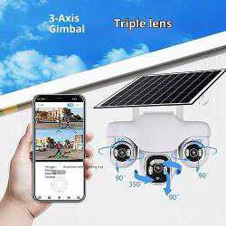 Camera triple lens 9MP MOBEIL 

