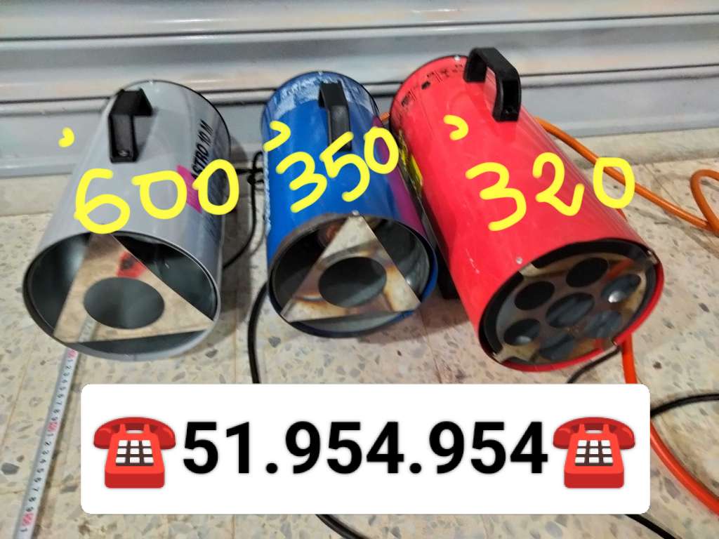 chauffage gaz soufflant  avec ventilateur