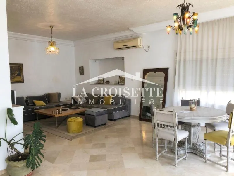 Rez-de-chaussée de villa s3 vide ou meublé à Gammarth MDL0033