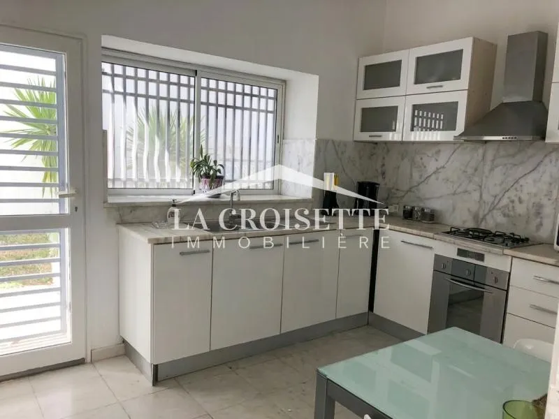 Rez-de-chaussée de villa s3 vide ou meublé à Gammarth MDL0033