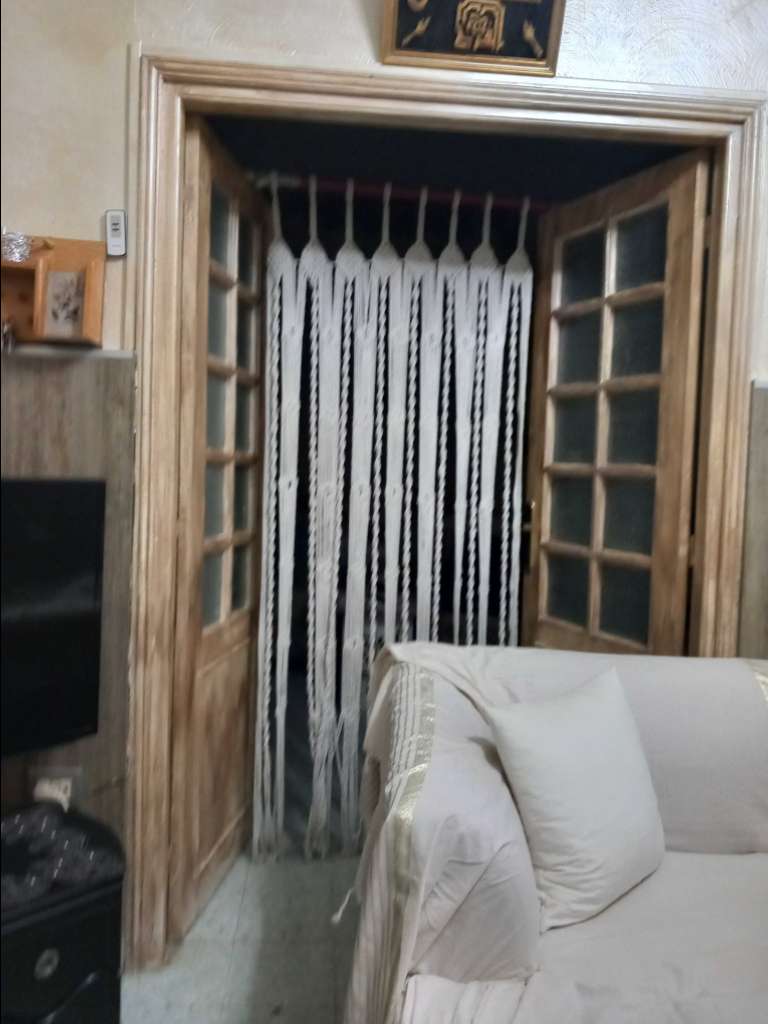Rideaux en macramé