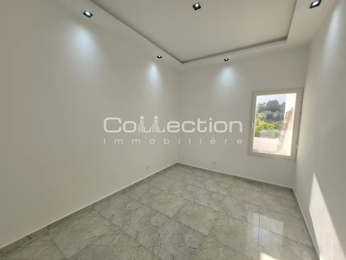 A Louer un Etage de villa neuf vue direct sur Mer à Bizerte