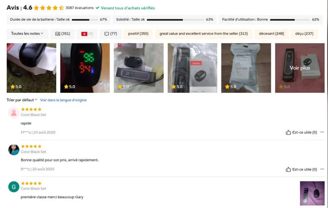 Thermomètre de fièvre IR,numérique sans contact AVEC++ Mini oxymètre puls