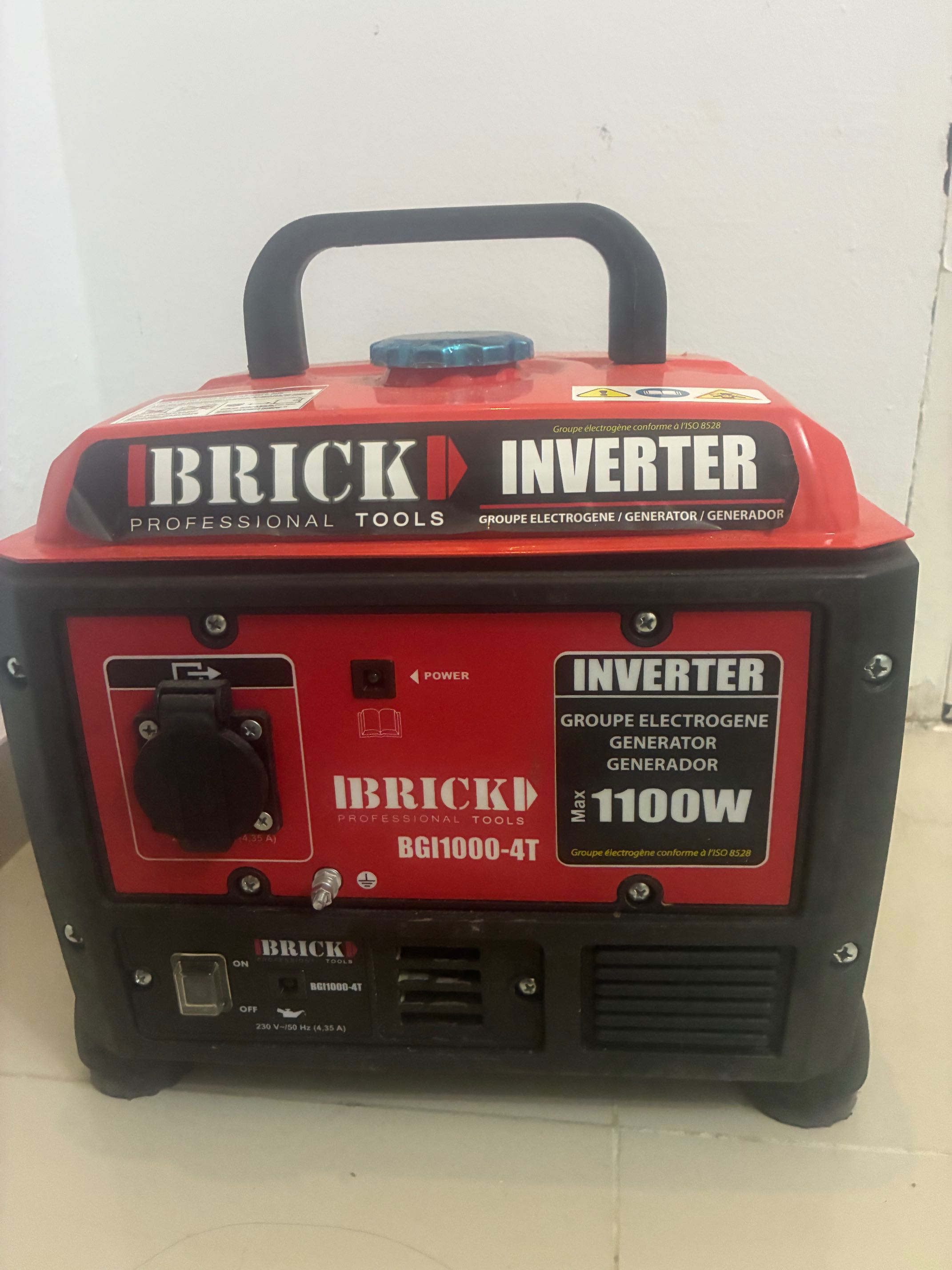 Groupe Électrogène / Onduleur Inverter Brick Professional 1100W (Quasi Neuf)
