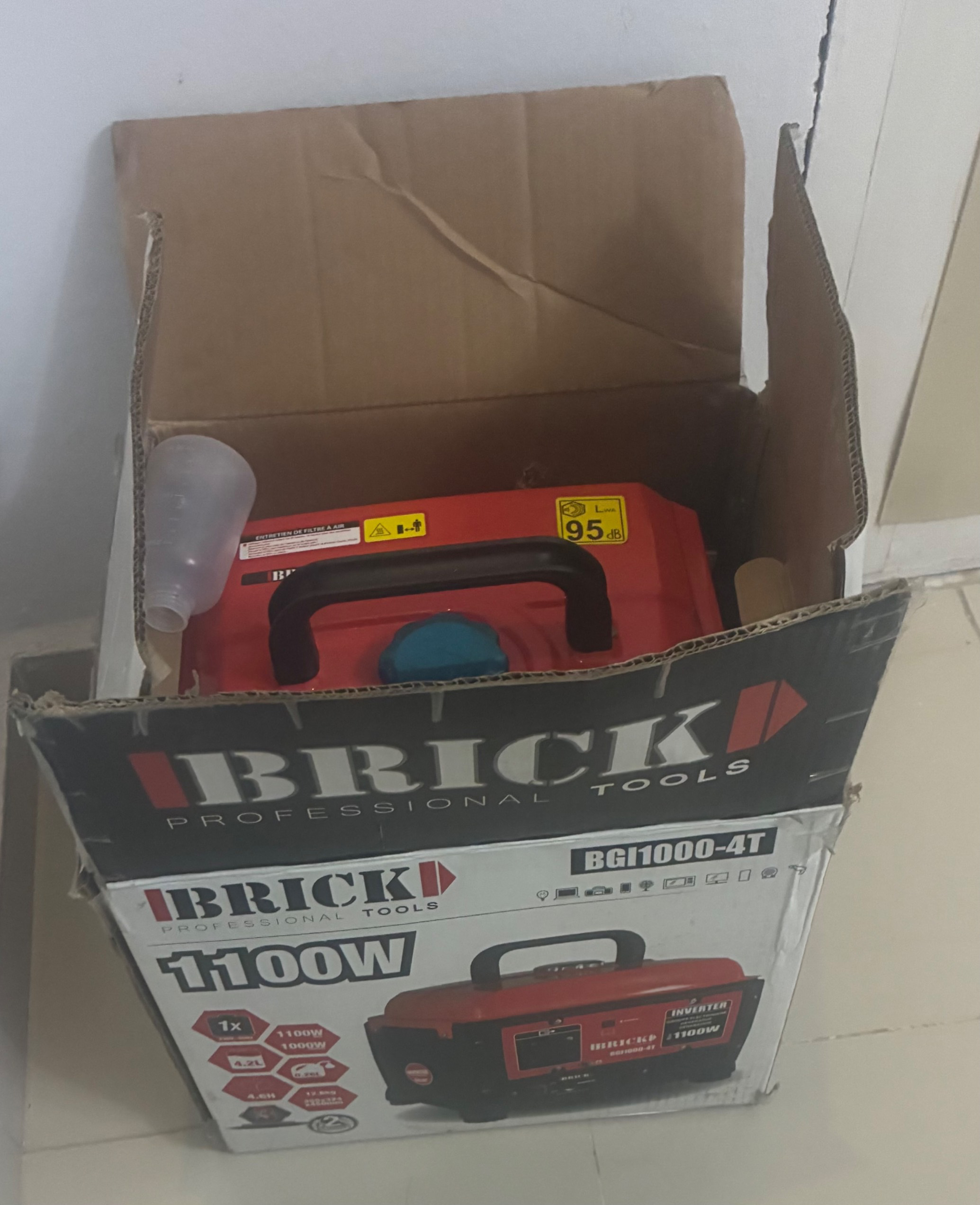 Groupe Électrogène / Onduleur Inverter Brick Professional 1100W (Quasi Neuf)