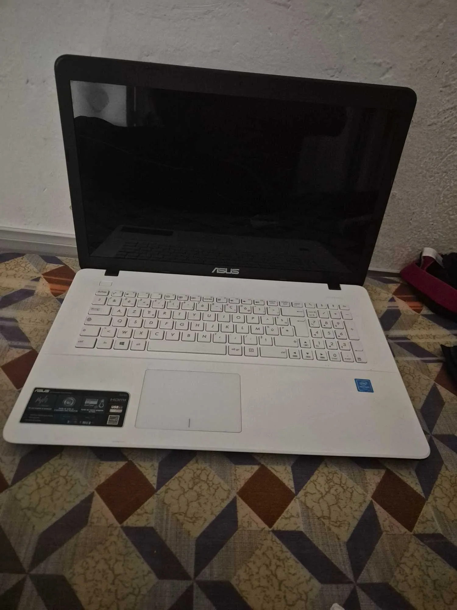 Pc asus blanc