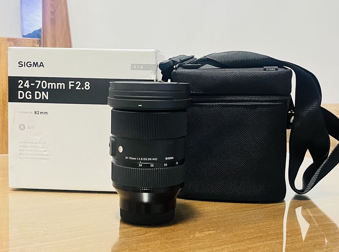 Sony alpha7 IV objectif sigma 24-70 2.8