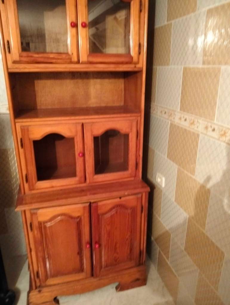 Bibliothèque+ armoire tv+2lits +matelat orthopédique