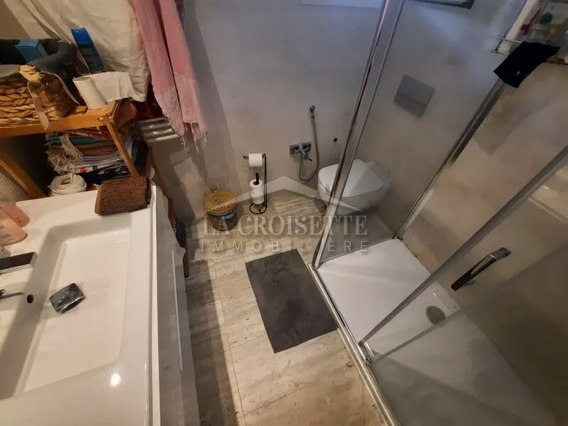 Appartement s4 meublé avec piscine à La Marsa MAL4285