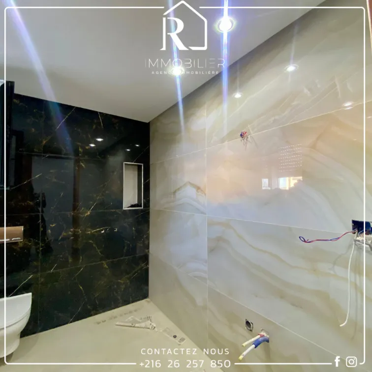 فيلا #بالبيسين فخمة  فرصة باش تملك عقار كامل المواصفات في اخر لمسات الإنجاز Villa piscine Hammamet