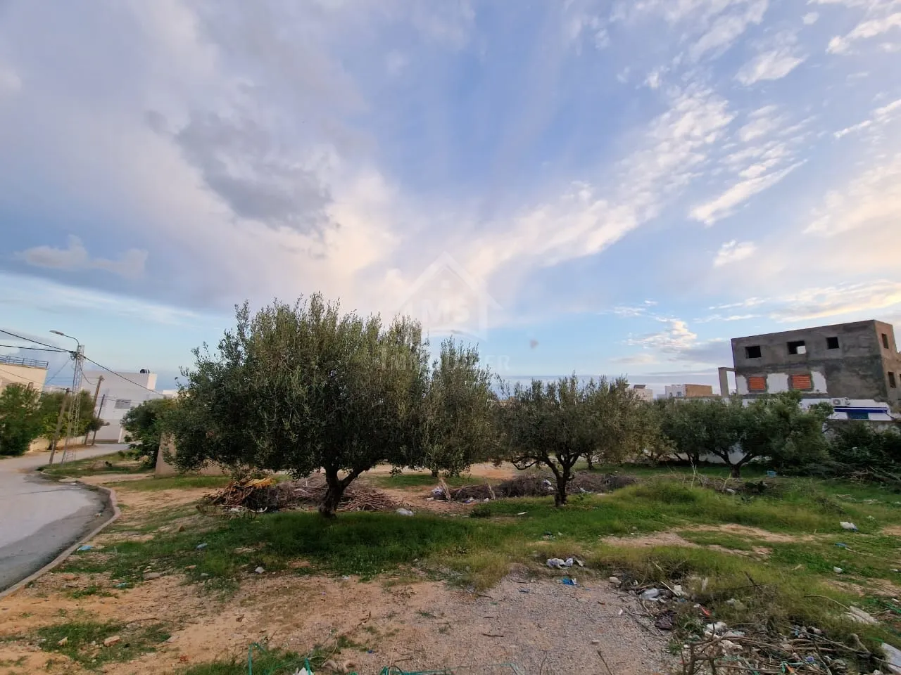 Terrain vue de mer de 1122 m² à vendre à Hammamet Nord 51355351