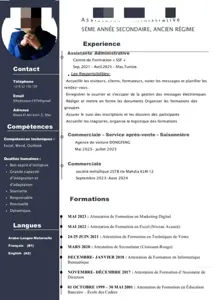 Demande d'emploi 