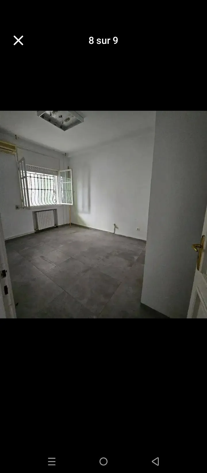 un appartement s+3 au rdc a louer a Aouina Cité Salema Prés de Ben Yaghlen.