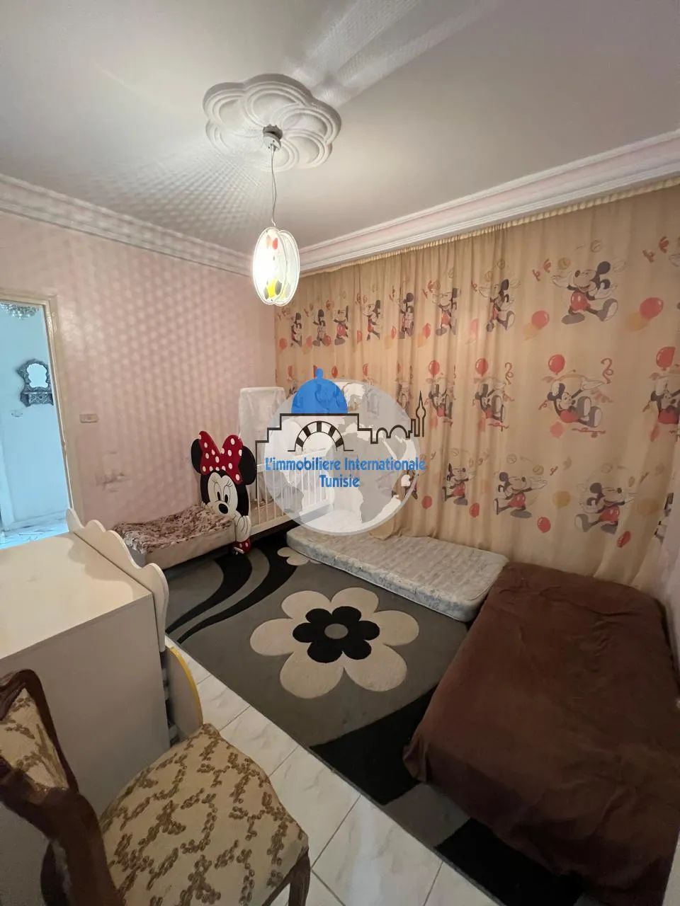 Location annuelle- S+2 à proximité Clinique Essalem Panorama