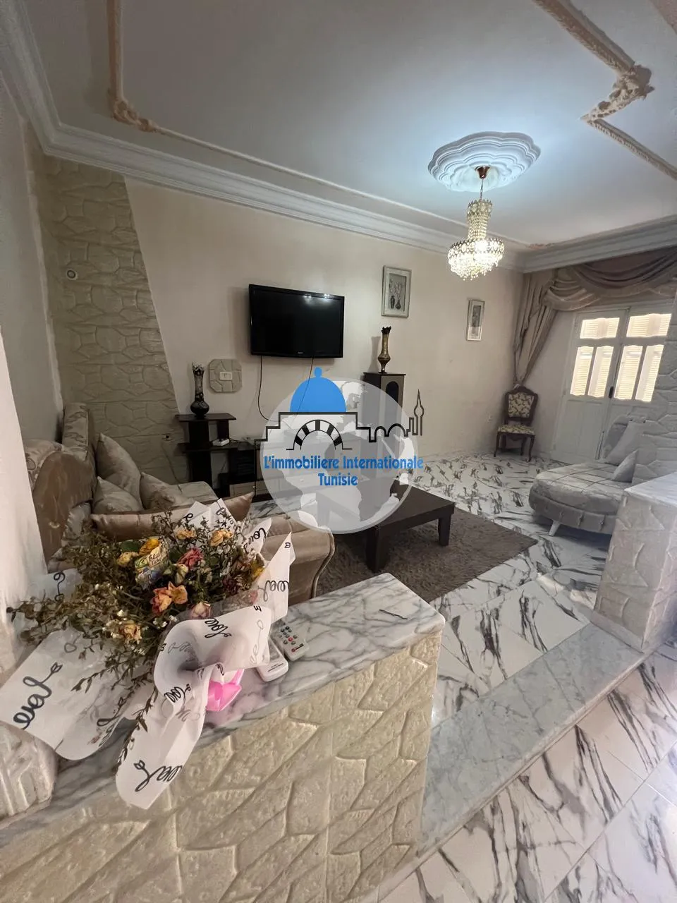 Location annuelle- S+2 à proximité Clinique Essalem Panorama