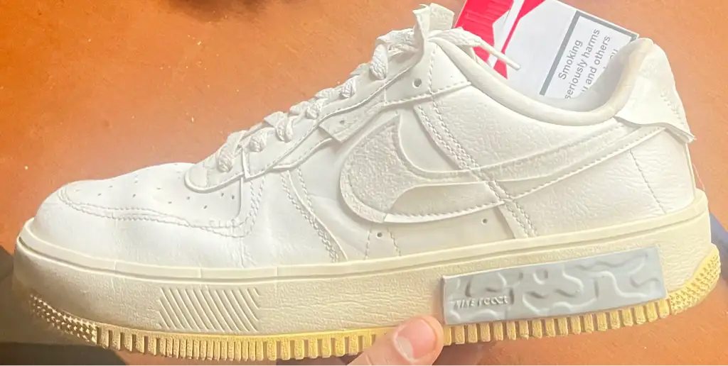 Baskets Nike blanches, pointure 44