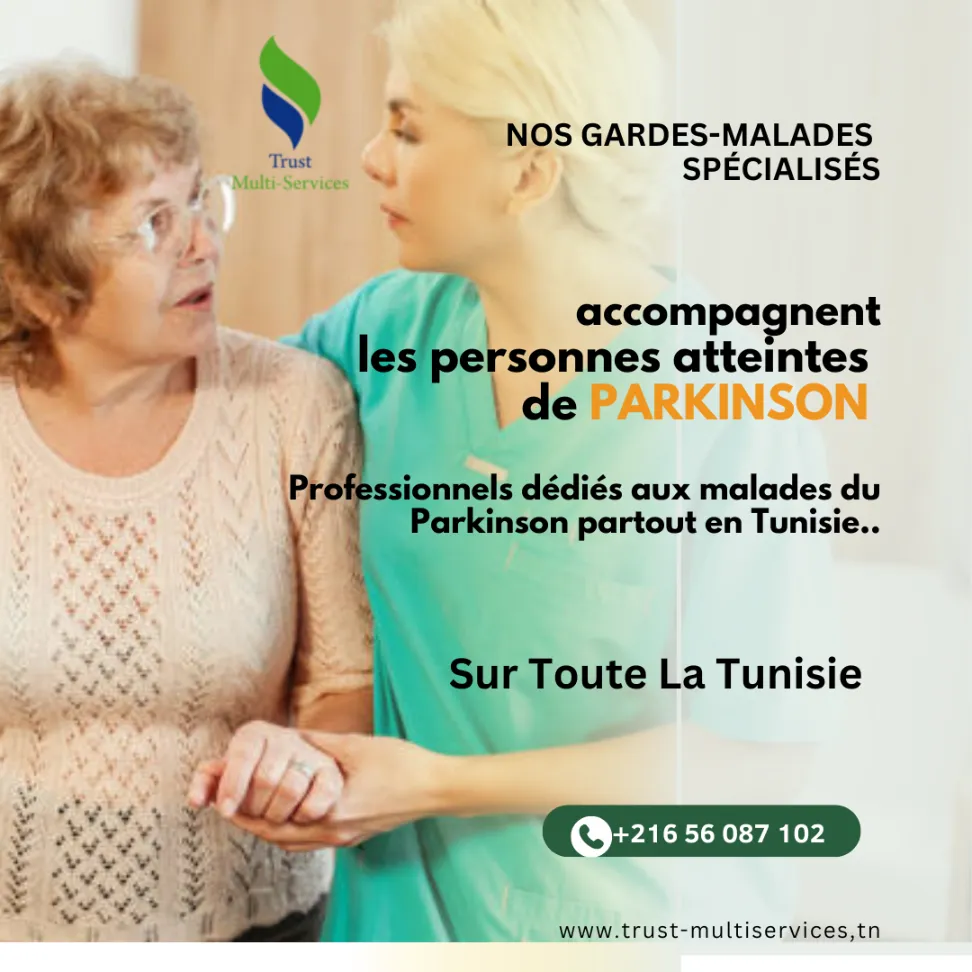 GARDES MALADES DE PARKINSON A DOMICILE À BEN AROUS