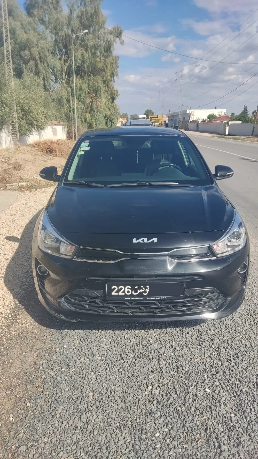 Kia Rio 2022, manuelle, noir