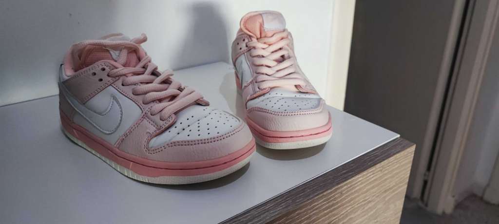 nike air force pour femme + nike rose presque neuf
