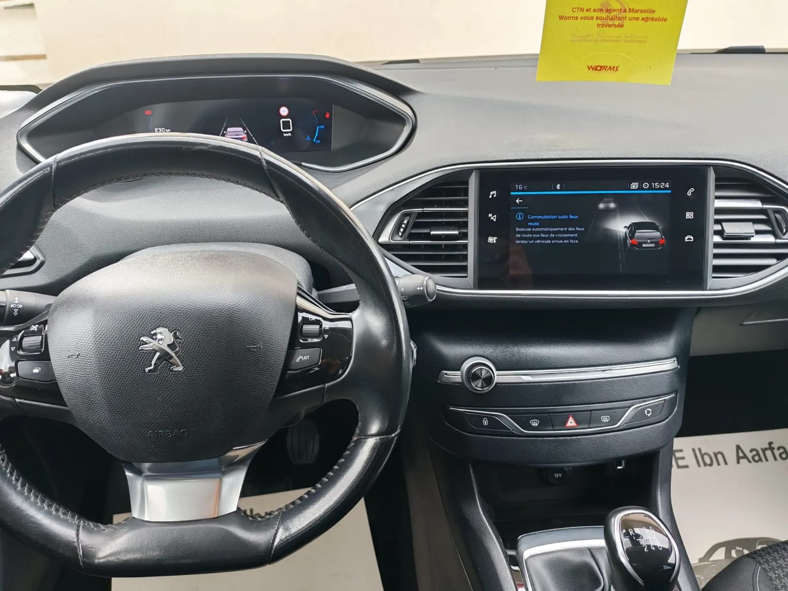 Peugeot 308 diesel 7cv importé fin seri 