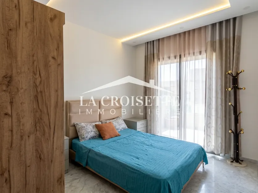 Appartement S+1 meublé à La Nouvelle Soukra ZAL1809
