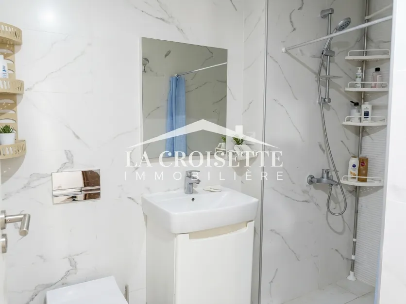 Appartement S+1 meublé à La Nouvelle Soukra ZAL1809