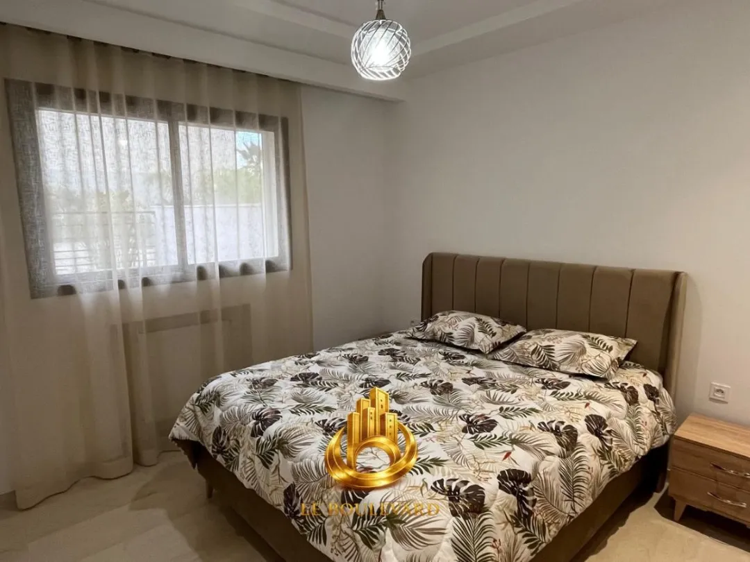 Location Estivale : Appartement S+1 Haut Standing Avec Terrasse à AFH Mrezga, Nabeul  