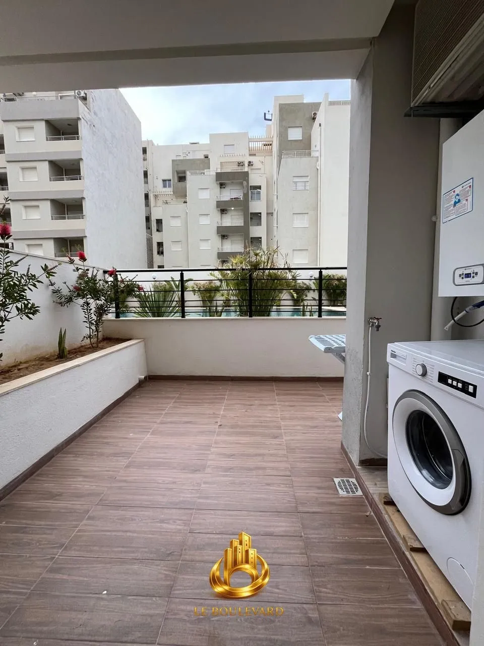 Location Estivale : Appartement S+1 Haut Standing Avec Terrasse à AFH Mrezga, Nabeul  