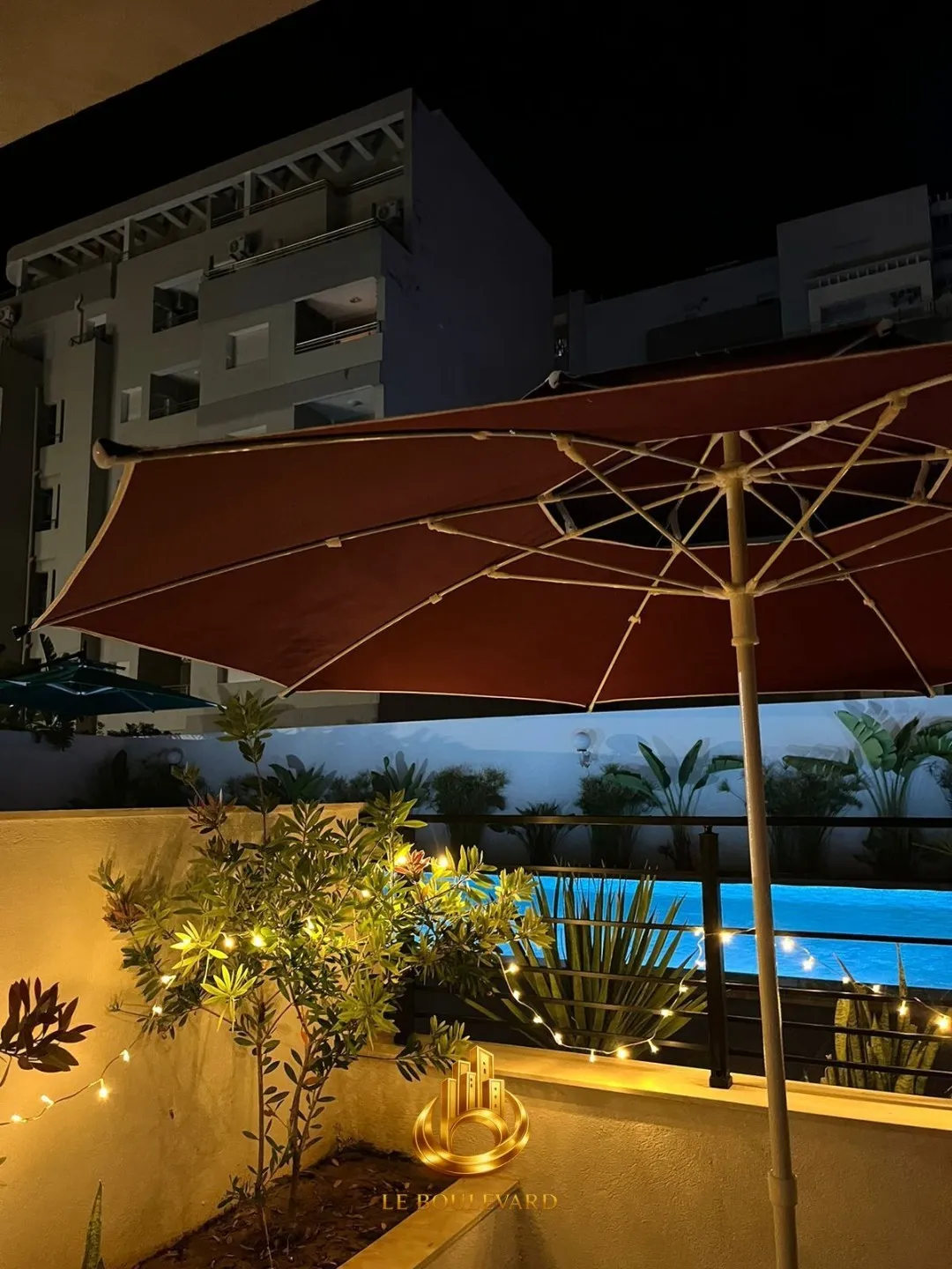 Location Estivale : Appartement S+1 Haut Standing Avec Terrasse à AFH Mrezga, Nabeul  