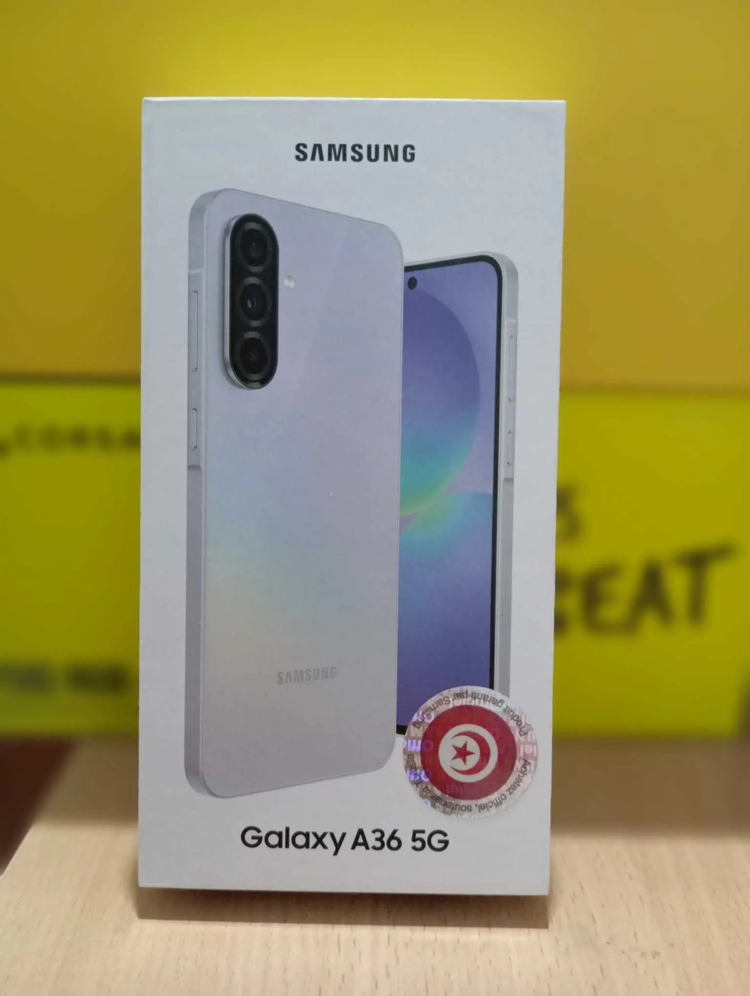 Samsung galaxy A36 5G 8-128gb cachété