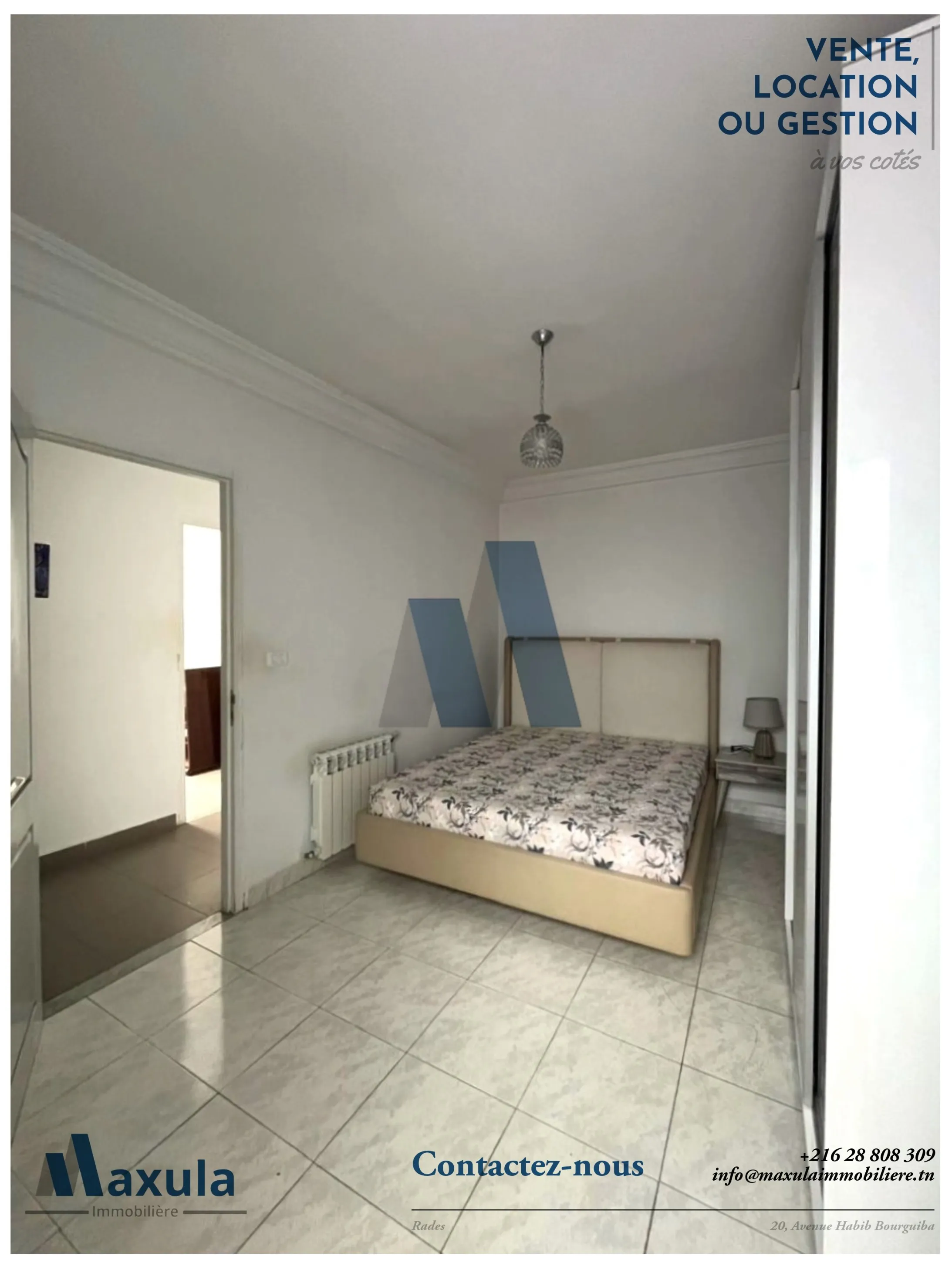 À VENDRE MAISON R+1 AVEC REZ COMMERCIAL DANS LE CENTRE DE BEN AROUS