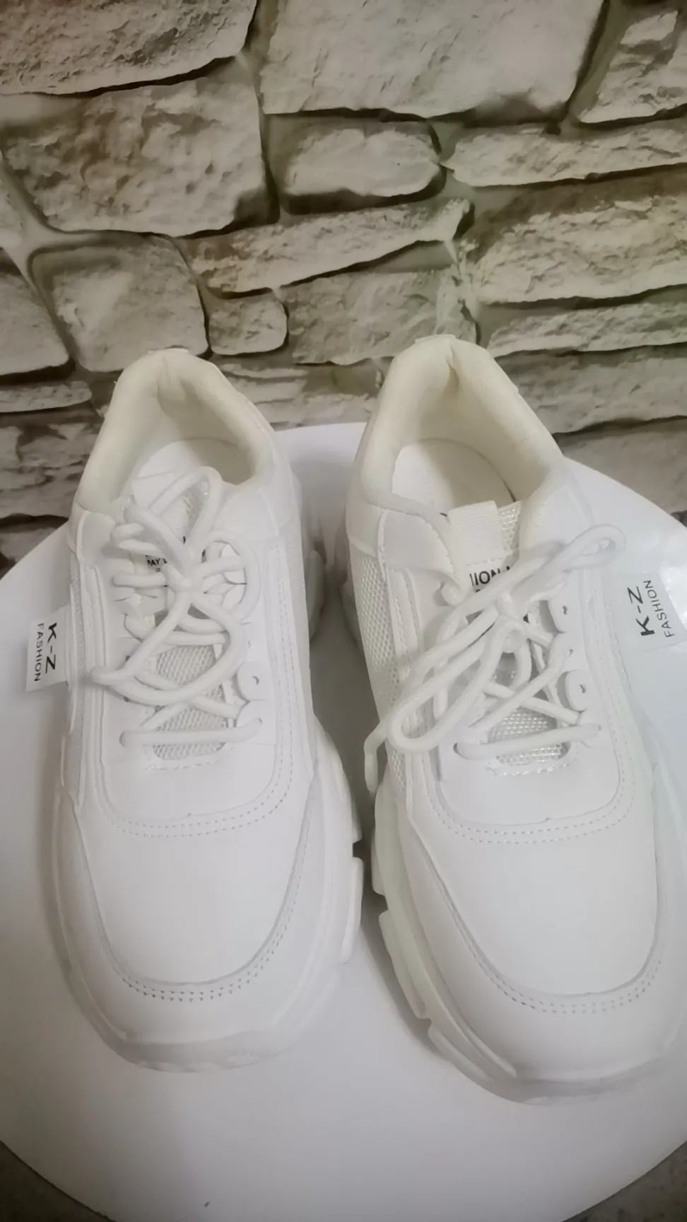 Baskets blanches K-Z Fashion