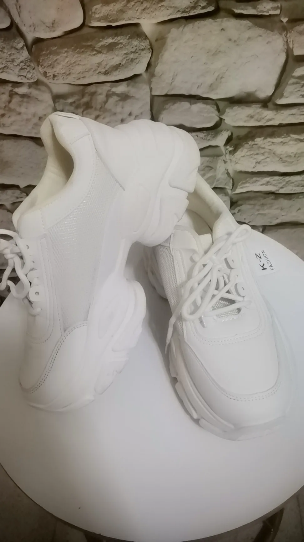 Baskets blanches K-Z Fashion