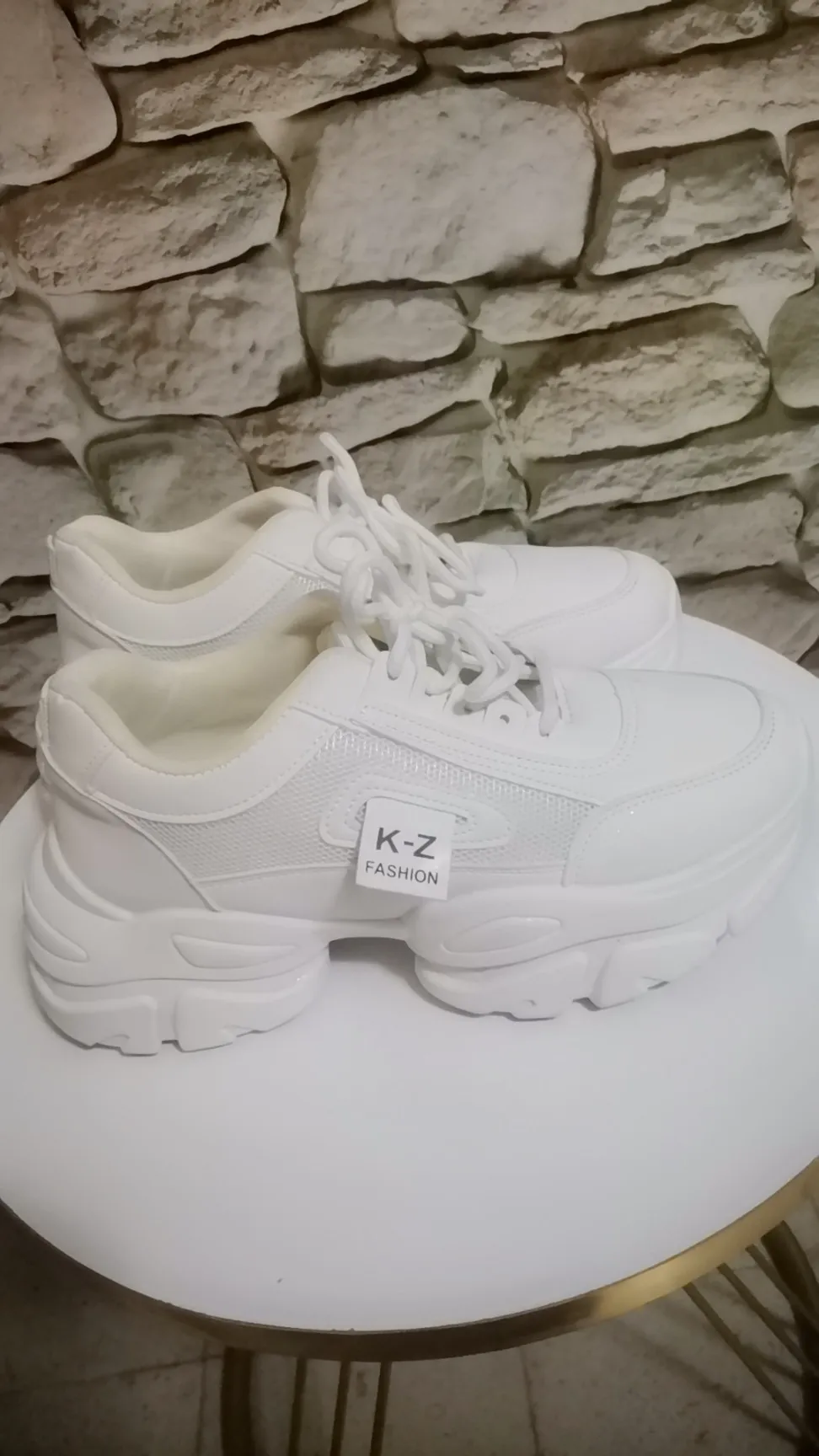 Baskets blanches K-Z Fashion