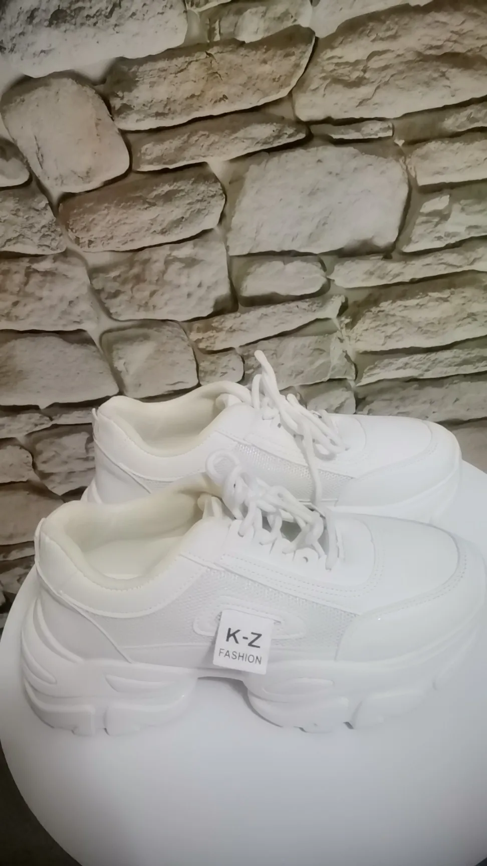 Baskets blanches K-Z Fashion