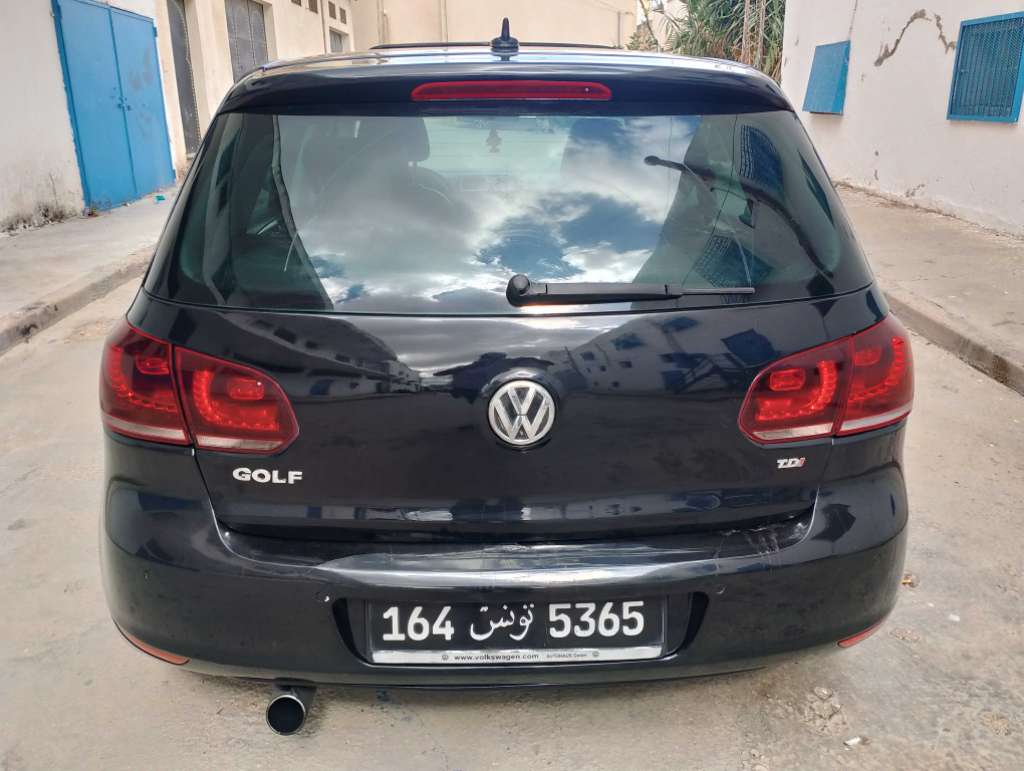 Golf 6 avec toit ouvrant 