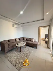 Location Annuelle : Appartement S+1 Haut Standing à AFH Mrezga, Cité El Wafa, Nabeul