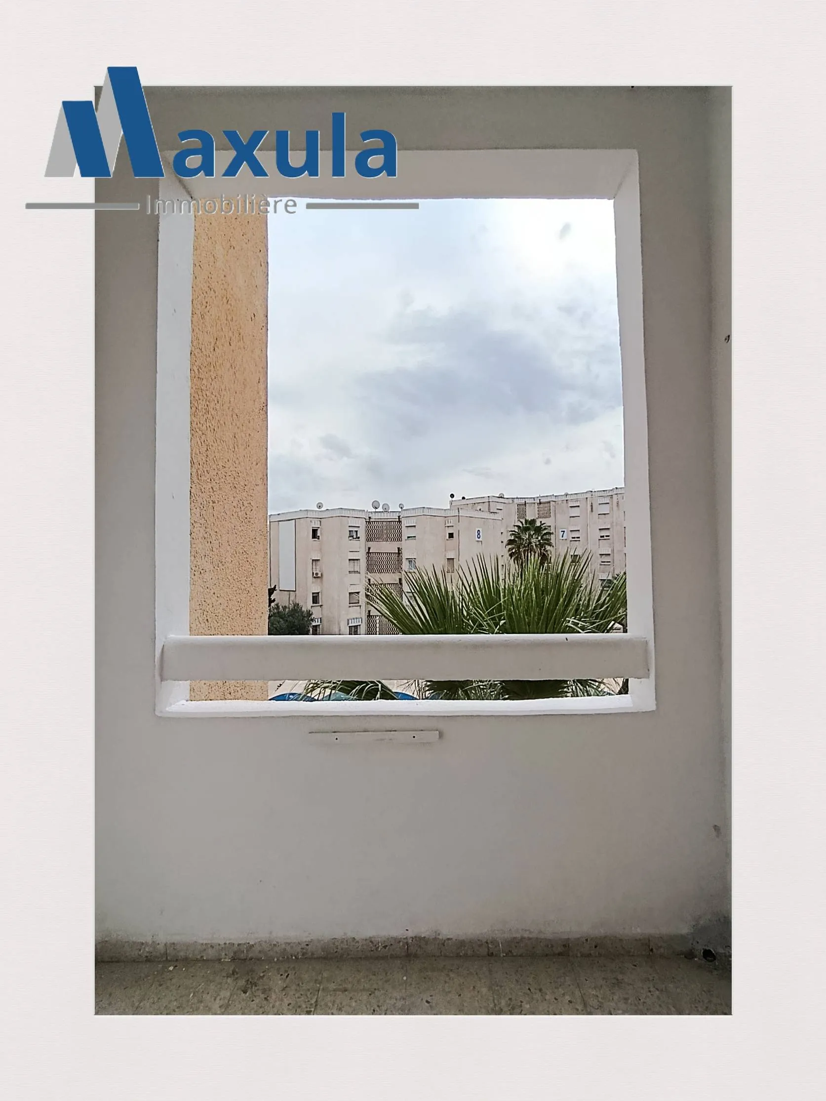 À LOUER APPARTEMENT S+2 AU 2ÈME ÉTAGE À RADES CITÉ OLYMPIQUE