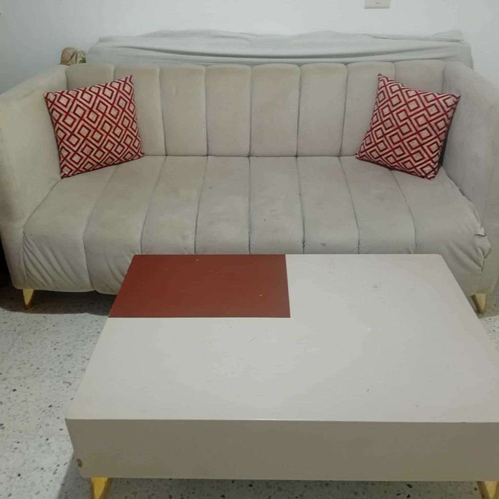 Salon 4 pièce - 6 places + table