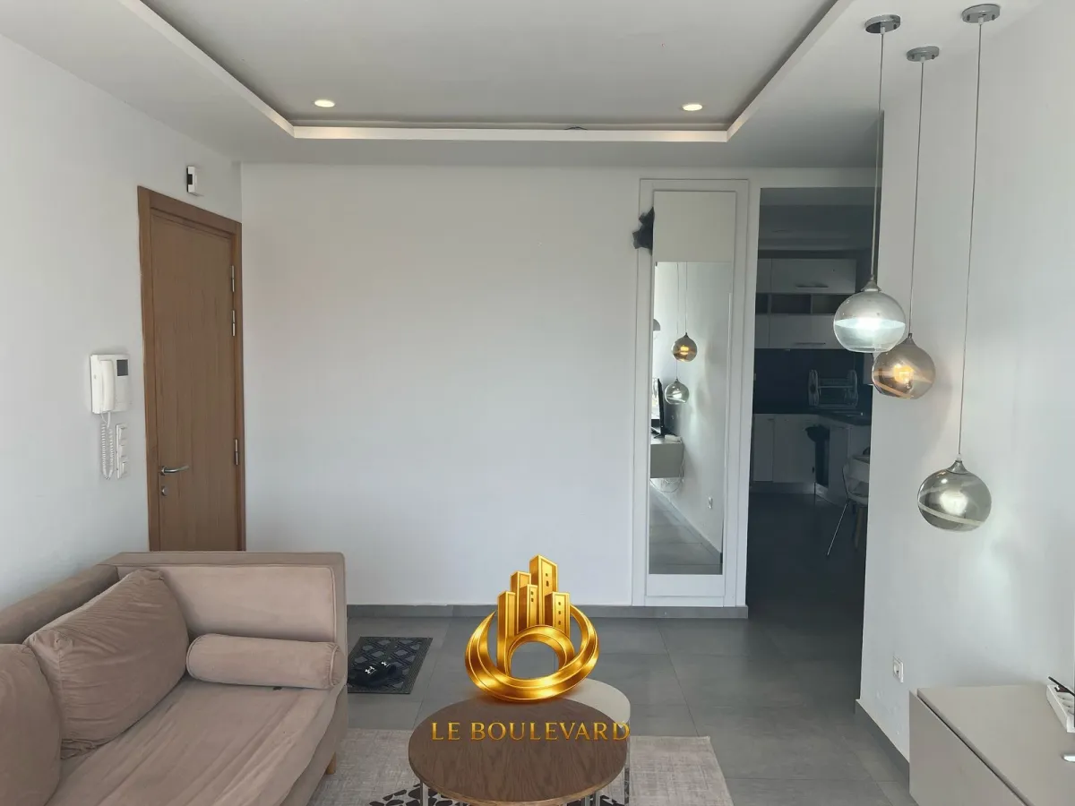Location Annuelle : Appartement S+2 Haut Standing Vue Sur Mer à Néapolis, Nabeul 