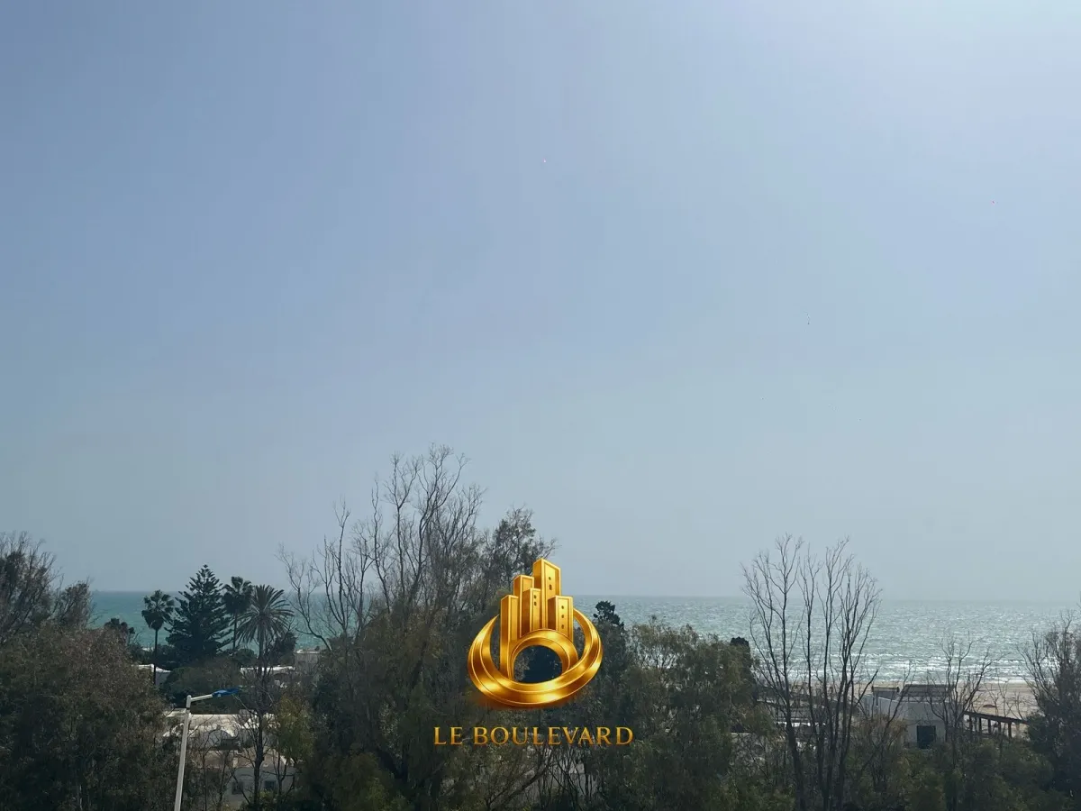 Location Annuelle : Appartement S+2 Haut Standing Vue Sur Mer à Néapolis, Nabeul 