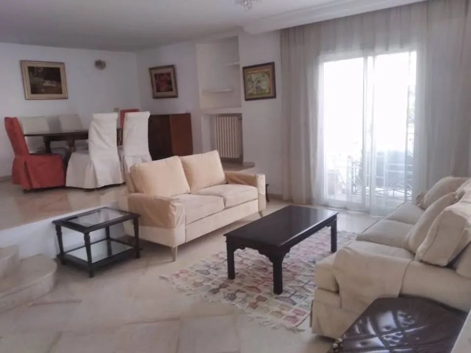appartement s+2 haut standing meublé situé Manar 2