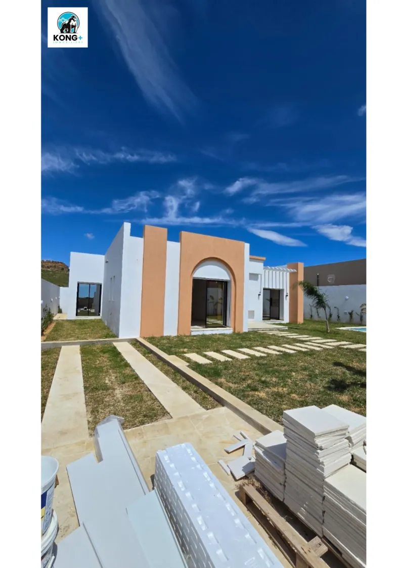💫✔️A vendre 💫une magnifique villa à Hammamet zone El Monchar à 5 minutes de Yasmine Hammamet/ ☎️97-621-860☎️