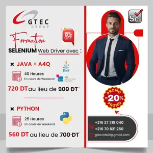Formation Selenium avec Python ou Java A4Q