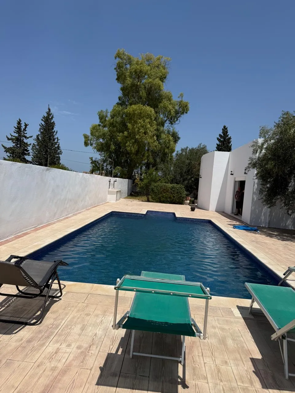 🏡Villa S+4 Meublée Avec Piscine En Location | Chott Mariem