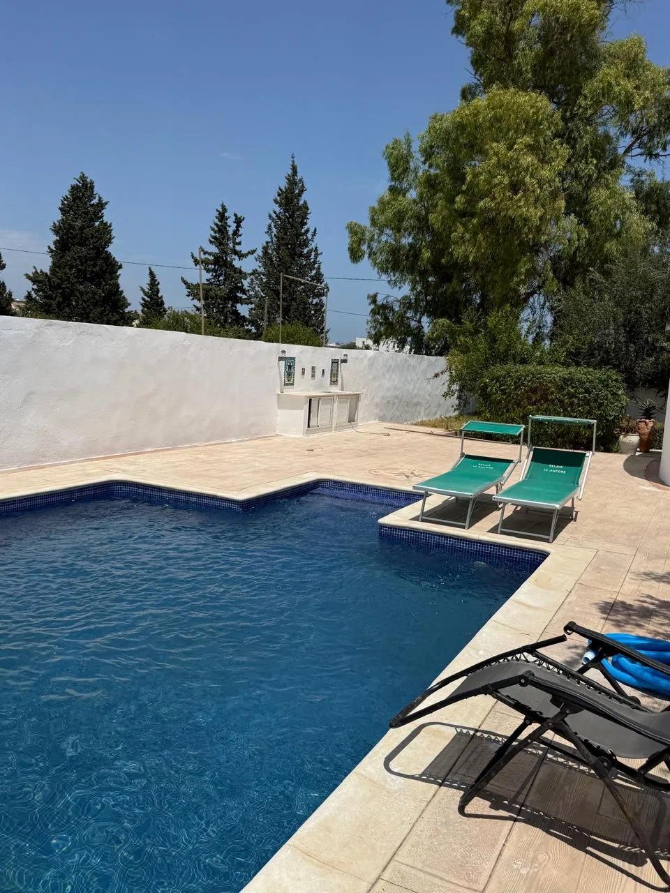 🏡Villa S+4 Meublée Avec Piscine En Location | Chott Mariem