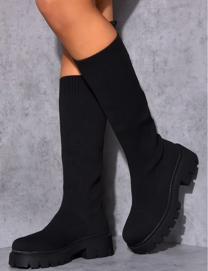 bottes chaussettes