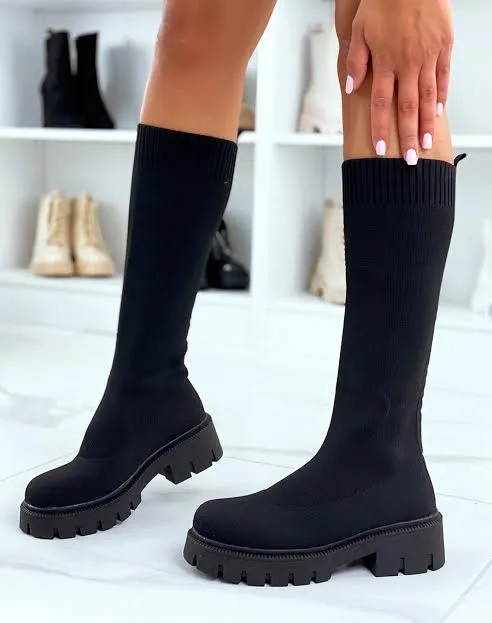 bottes chaussettes