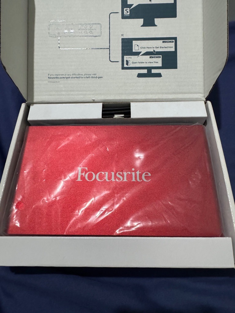 Focusrite 4i4 3rd gen