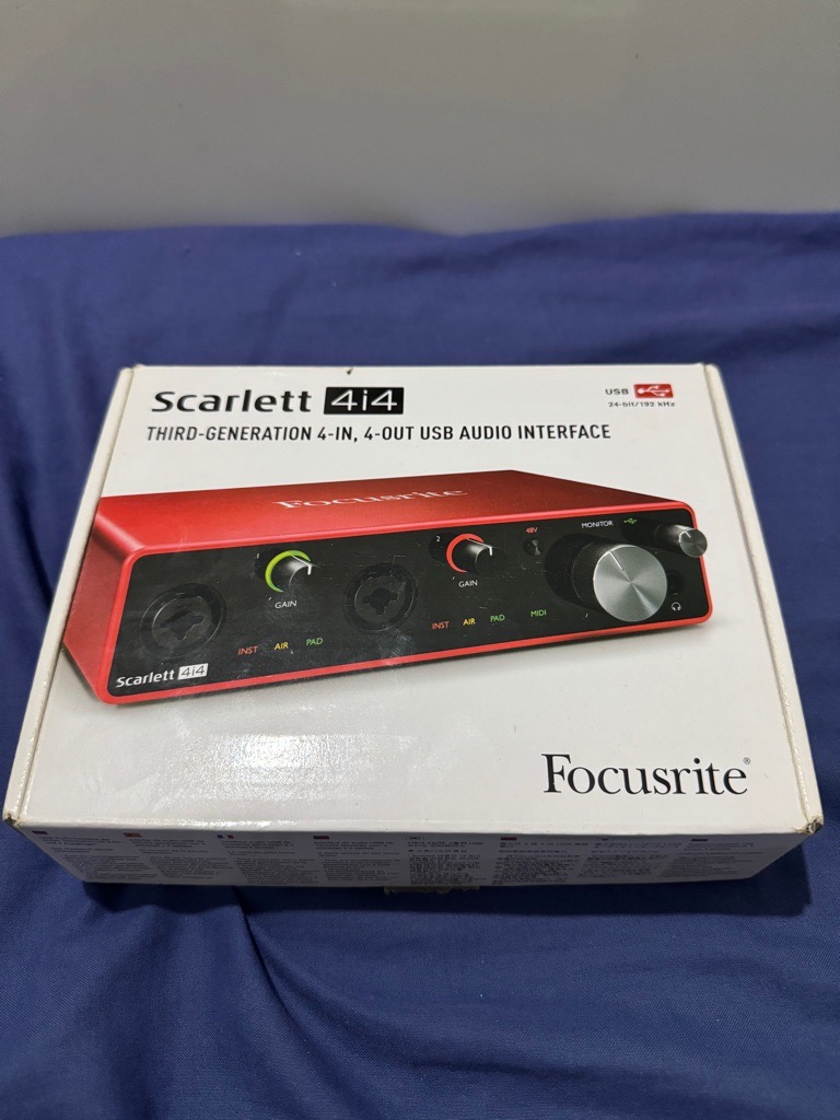 Focusrite 4i4 3rd gen